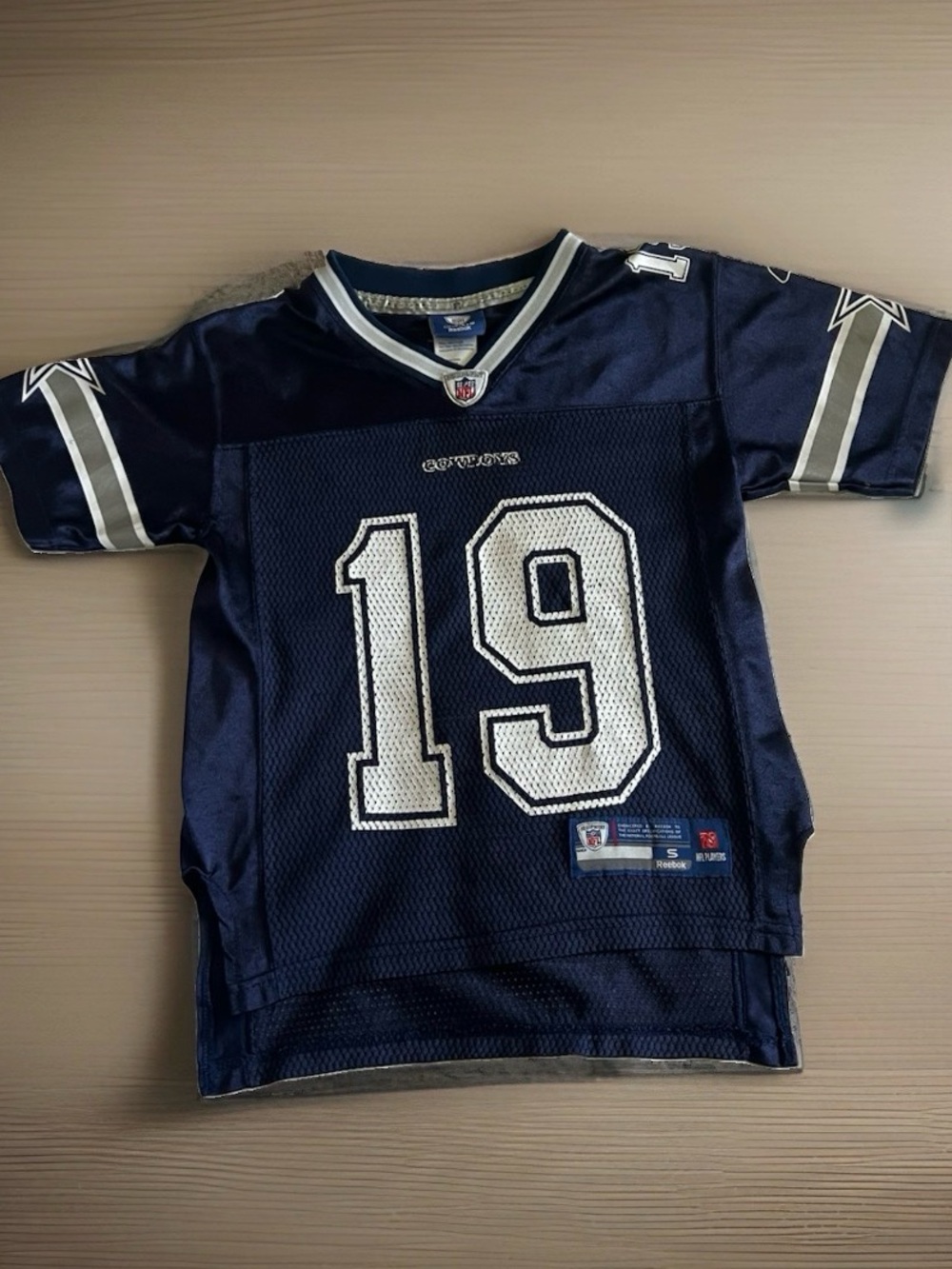 Reebok Navy Blue Kids Football Jersey #148